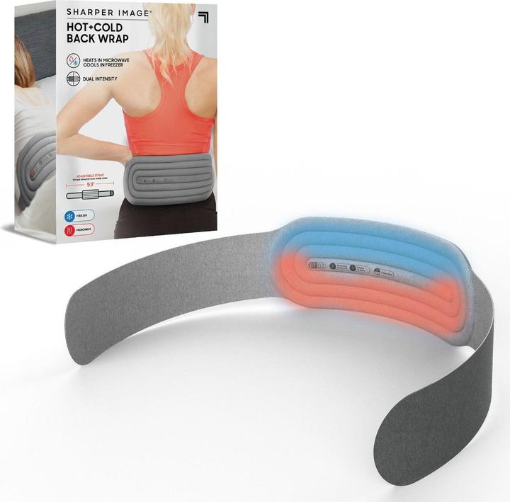 Sharper Image Back bandage with heat and cold