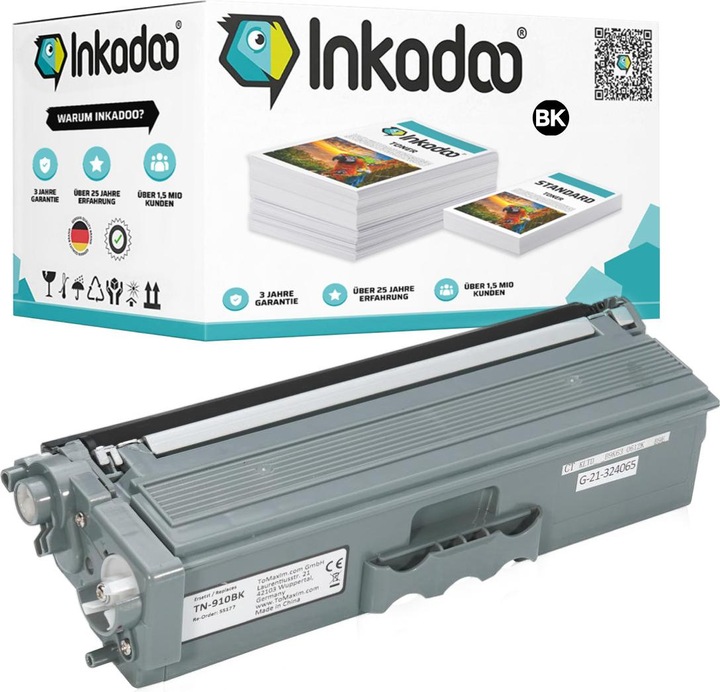 Actual product image Inkadoo Compatible toner for Brother MFC-L 9570 CDWT (FC)