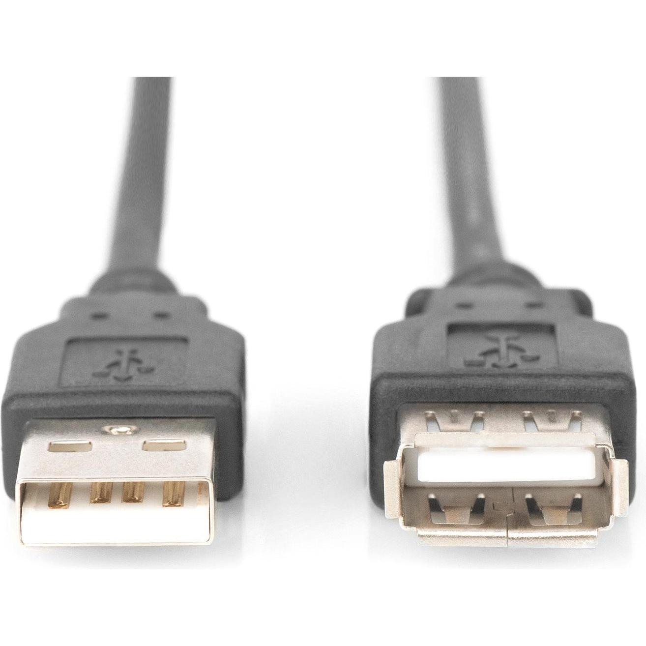Thumbnail - Digitus USB A – USB A (3 m, USB 2.0), USB Kabel