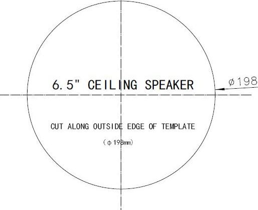 Actual product image Vivolink 2-way Magnet Frameless ceiling (16.50 cm)