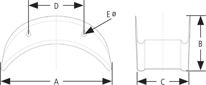 Immagine prodotto Geka Portagomma a parete, lamiera d'acciaio (70 m)