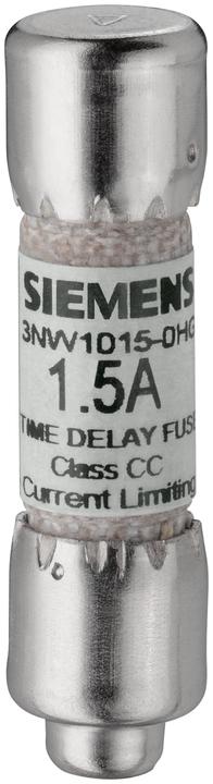 Produktbild Siemens SENTRON Zylindersicherungseinsatz Class CC A träge Un AC (7.50 A)