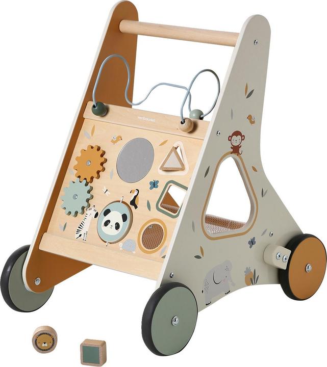Vertbaudet Activity-Lauflernwagen mit Bremsen Holz FSCÂ