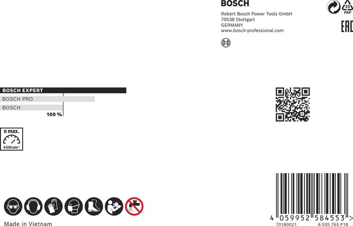 Produktbild Bosch Professional Zubehör EXPERT Diamond Pipe Cut Wheel