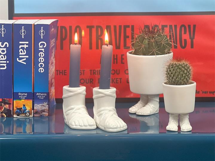 Image du produit Bitten Gladiator Sandal Candle Holder (set of 2)