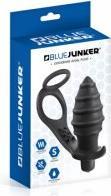 Actual product image Blue Junker Plug anal vibrant et cockring