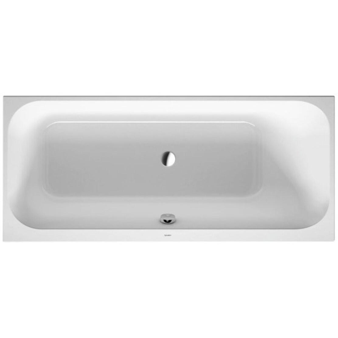 Duravit, Badewanne, Krperformbadewanne Rechteckbadewanne Happy D,2 70 x 170 cm wei glatt 700311000000000 (220 l, 170 cm,...