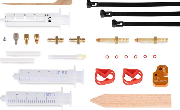 Actual product image Trickstuff Universal bleeding kit