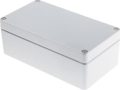 Produktbild RS PRO Aluminium Enclosure, Grey, 220x120x81mm (Gehäuse)