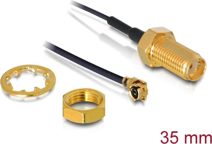 Immagine prodotto Delock Collegamento dell'antenna HF per l'installazione (Cavi antenna)