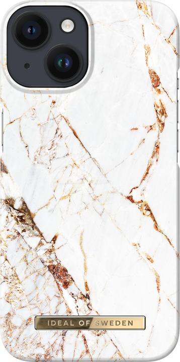 Produktbild iDeal Of Sweden Designer-Cover Carrara Gold (Apple iPhone 13, Apple iPhone 14)