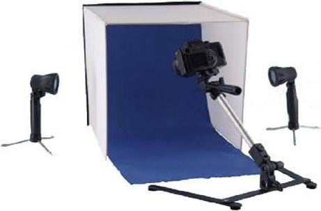 Actual product image Falcon Eyes Foldable Recording Box PBK-40AB-2LS 40x40 cm + 2 lamps (40 cm)