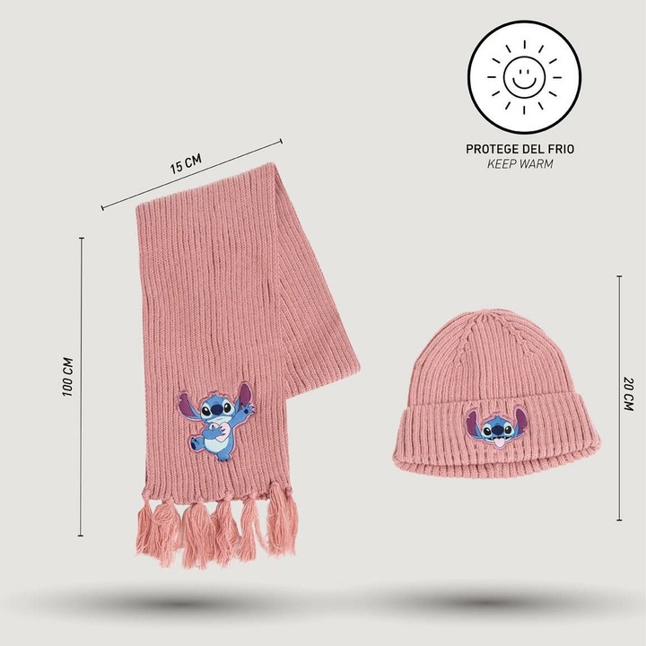 Produktbild Cerda STITCH - Set Bonnet Echarpe - 2 Pc (One Size)