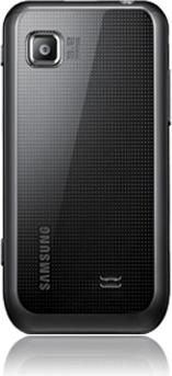 Actual product image Samsung S5250 Wave 525 - Metallic Black (100 GB, 3.20", 3 Mpx)