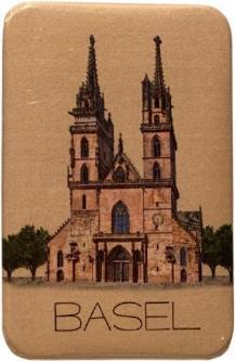Immagine prodotto CreaDiva Magnete della cattedrale di Basilea - Basel Braun
