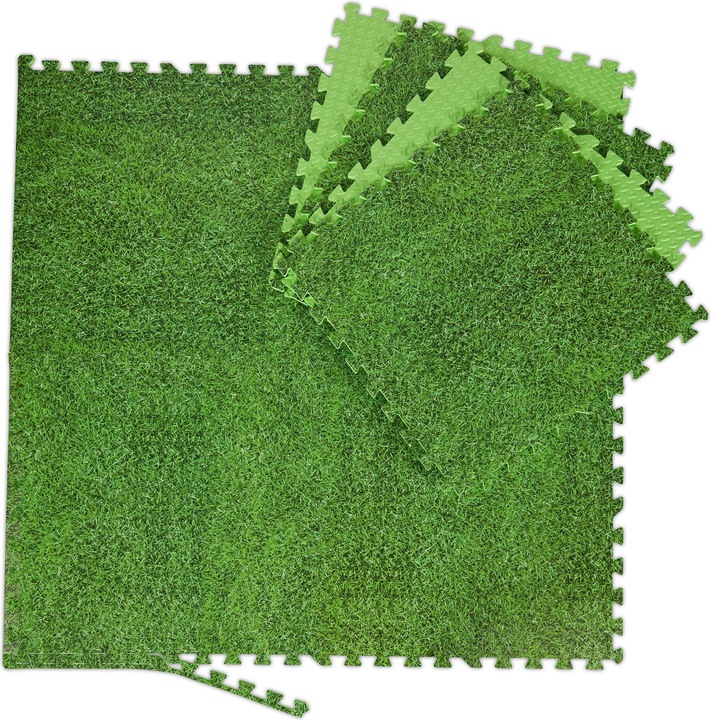 Actual product image Relaxdays 8x floor protection mat (1 cm)