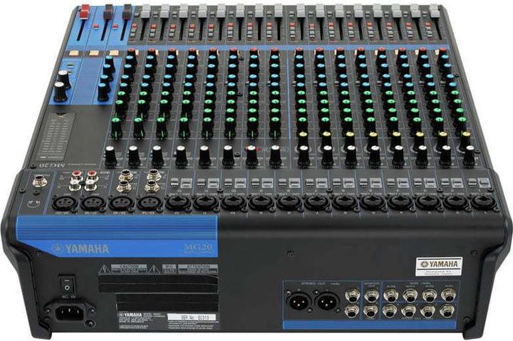Actual product image Yamaha Mg20 (Studio- and Livemixer)