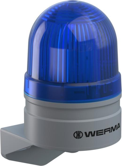 Produktbild Werma Signaltechnik Signalleuchte Mini TwinLIGHT 24VAC/DC BU Blau 24 V/DC