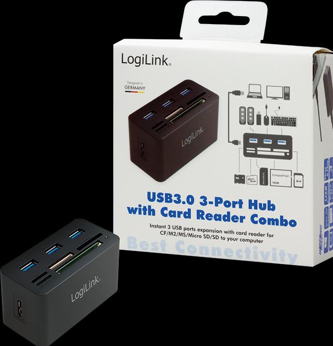 Actual product image LogiLink CR0042 (USB 3.0)