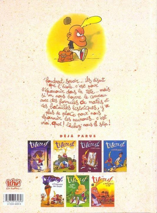 Produktbild Titeuf tome 8 lachez moi le slip (Französisch, Zep, 2000)