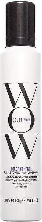 Produktbild Color Wow Color Control Purple Toning + Styling Foam (ond hair ) - Styling tinting foam - 200ml (200 ml, Schaumfestiger)