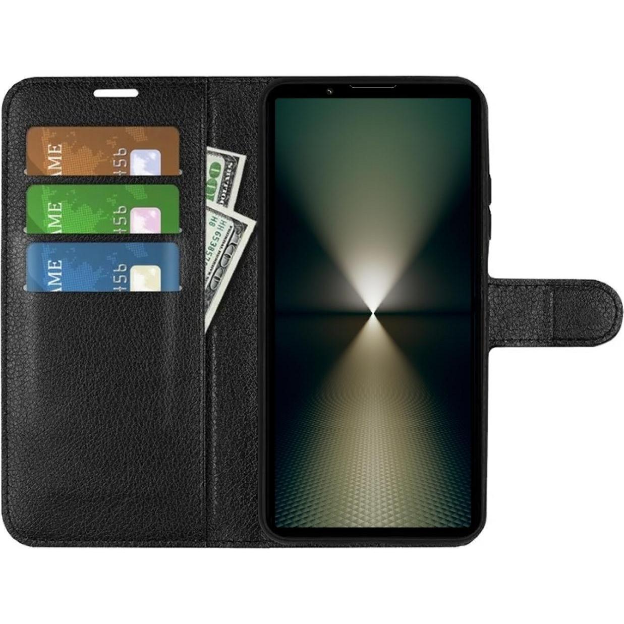 Thumbnail - Screenguard Sony Xperia 1 VI Leather Guard Lederhülle (Sony Xperia 1 VI), Smartphone Hülle, Schwarz