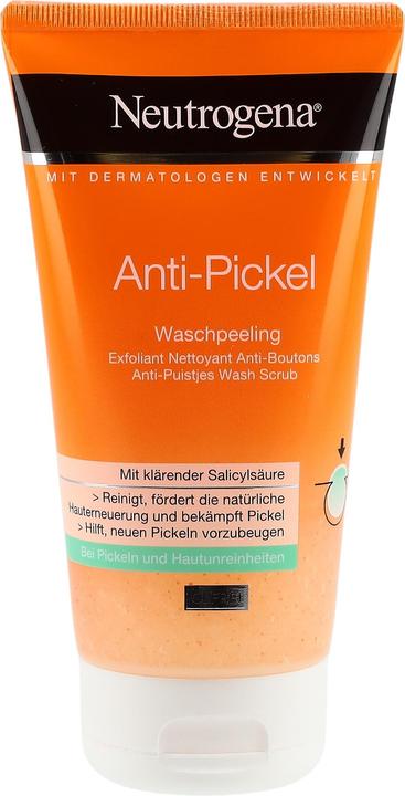 Actual product image Neutrogena Anti-pimple wash scrub (Cleansing scrub, 150 ml)