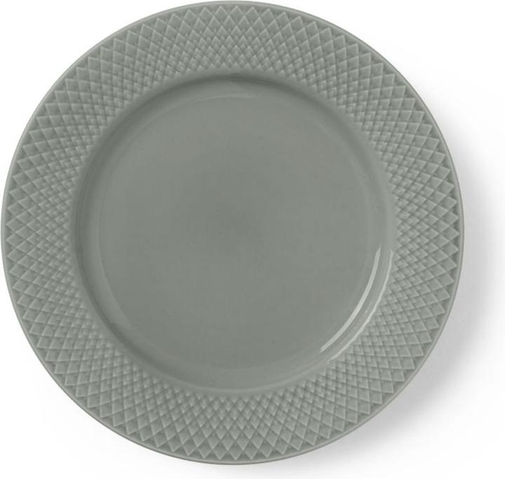 Lyngby Ø 21 cm - Porcelaen - Moss (1x, 21 cm)