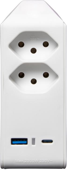 Image du produit Brennenstuhl Fiche de dérivation cleverLINE (Type 13, 2x)