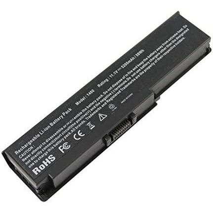 CoreParts Laptop Battery For Dell (6 Zellen, 4400 mAh), Notebook Akku, Schwarz