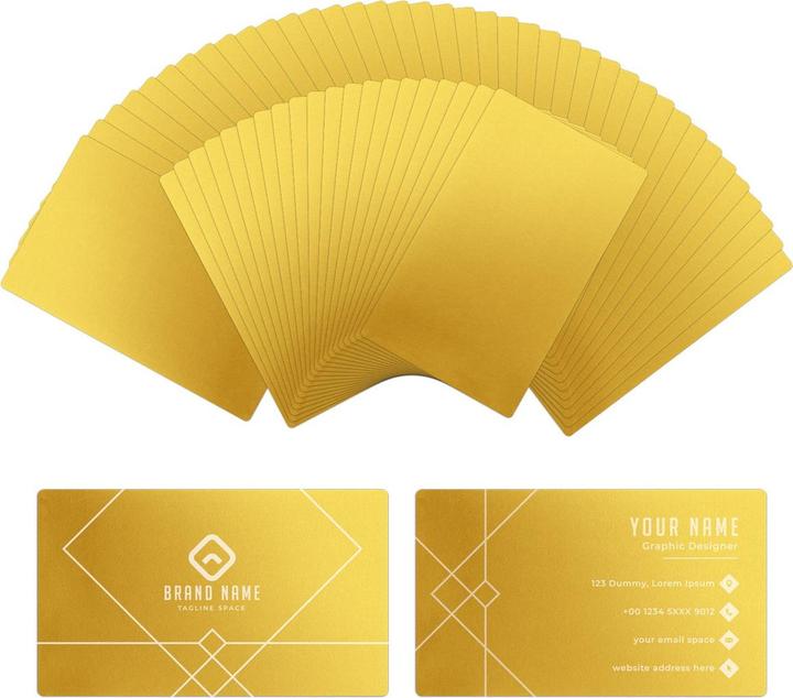 Produktbild XTool Metal Business Cards - 60pcs (Zubehör)