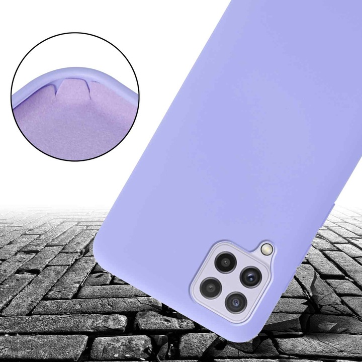 Produktbild Cadorabo TPU Cover Handy Kette Liquid (Samsung Galaxy M22, Samsung Galaxy A22, Samsung Galaxy A32)