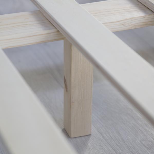 Produktbild Homestyle4u Doppelbett Holzbett Futonbett (160 x 200 cm)