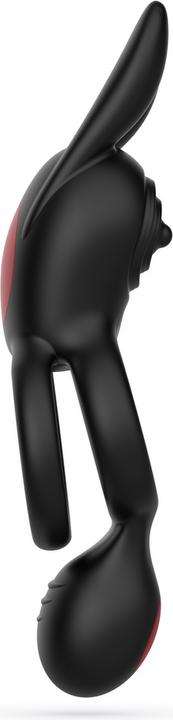 Immagine prodotto Crushious Dingo - Double Vibrating Cockring with Remote Control - Black