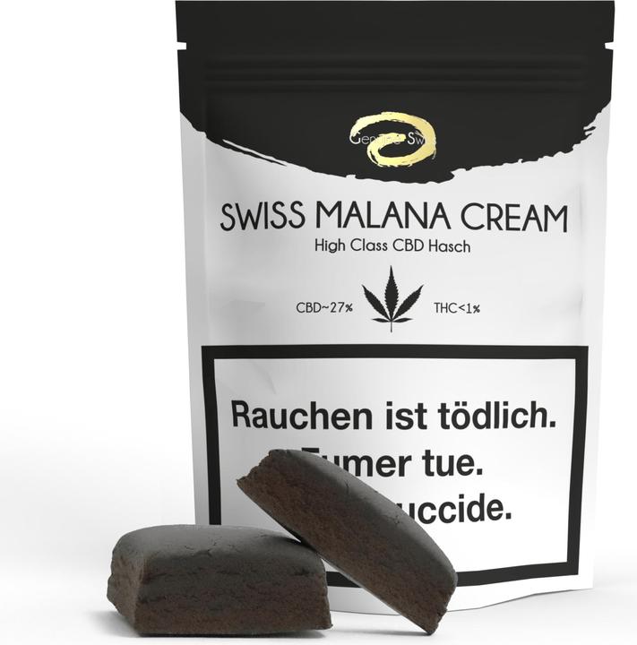 Genuine Swiss Swiss Malana Cream CBD Hasch (6 g, Indoor)