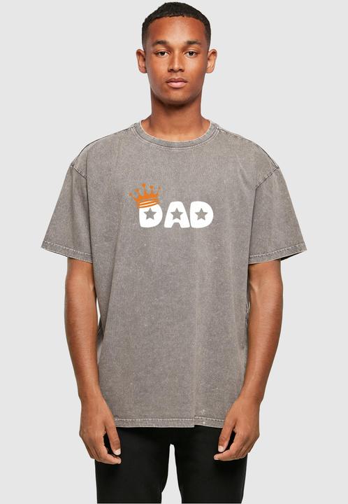 Image du produit Merchcode Fathers Day - Tee surdimensionné acide délavé lourd - 112265 (XXL)