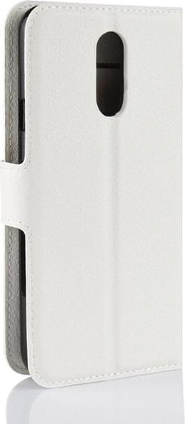 Actual product image MU Classic Litchi Leather Bookcover Series (LG Q7+, LG Q7)