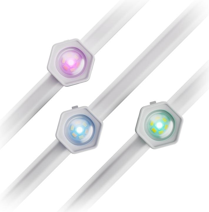 Image du produit Nanoleaf Permanent Outdoor Lights Smarter Kit 15 Meter (Blanc, Multicolore, RGB, 1500 cm, Extérieur, Intérieur)