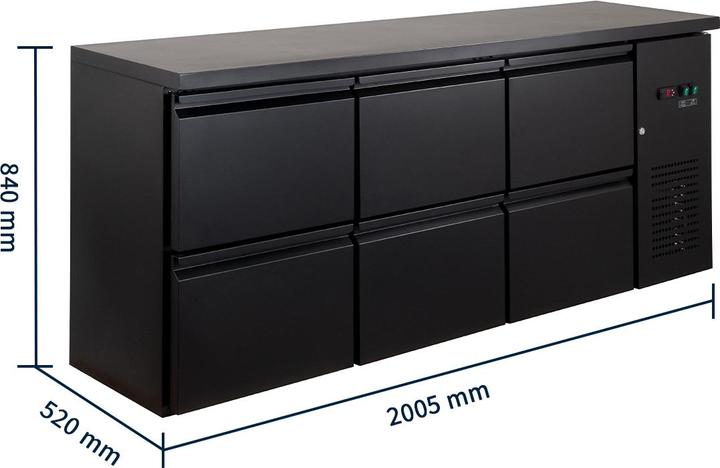 Produktbild Gastro Hero Barkühltisch ECO / (509 l)