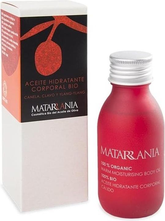 Image du produit Matarrania Huile corporelle biologique Cannelle Cloves Ylang-Ylang 100ml (Huile pour le corps, 100 ml)
