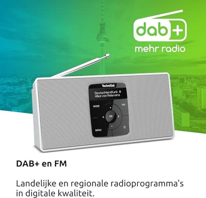 Image du produit TechniSat DigitRadio 2 S (DAB+ DAB, FM, Bluetooth)