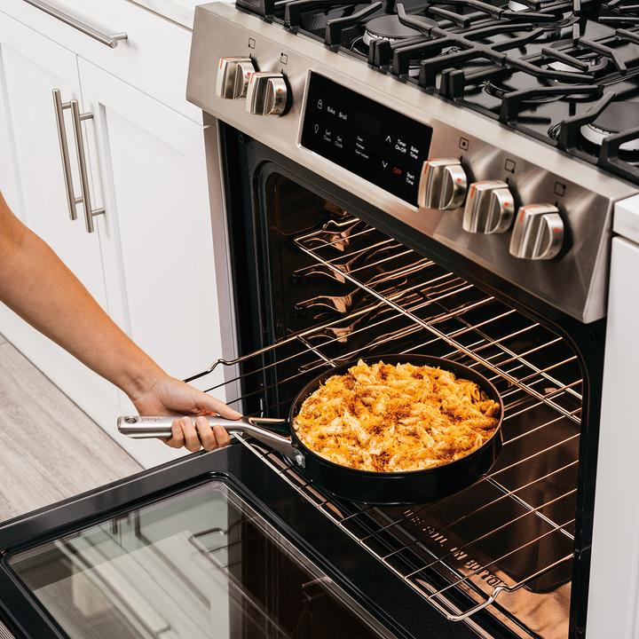 Produktbild Ninja ZEROSTICK Essentials Pfanne mit Deckel (26 cm) (Bratpfanne, Aluminium, Edelstahl, 26 x 12.50 cm)