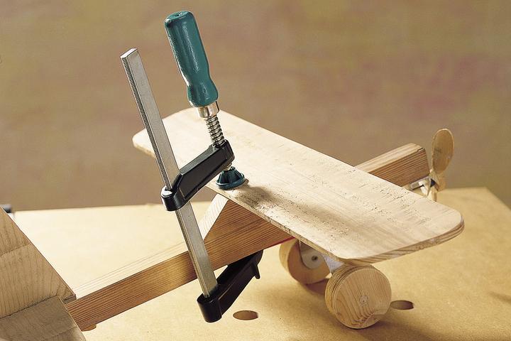 Actual product image wolfcraft 1 SZ - Handyman screw clamp 50/200mm (200 mm)