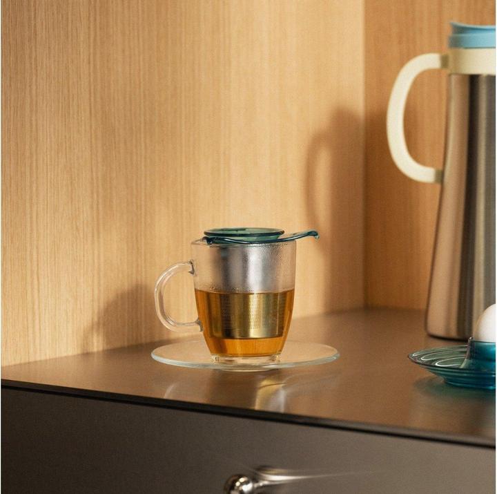 Produktbild Bodum Glastasse mit Edelstahlfilter (350 ml)
