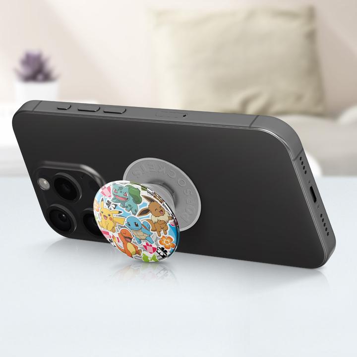 Actual product image PopSockets PopGrip Premium Pokemon Multi Transparent