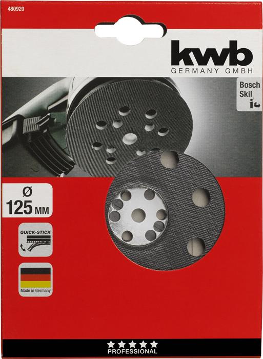 Produktbild kwb Klettgummiteller 125 Mittel