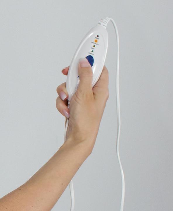 Actual product image Hydas Support belt with heating pad