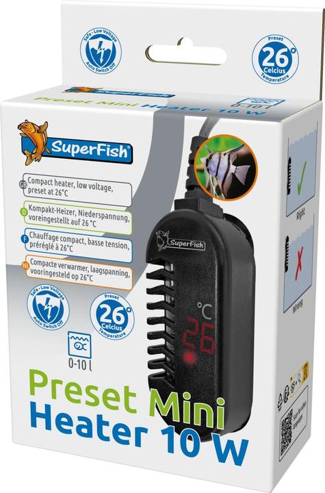Produktbild SuperFish Preset Mini Heizer 10 Watt