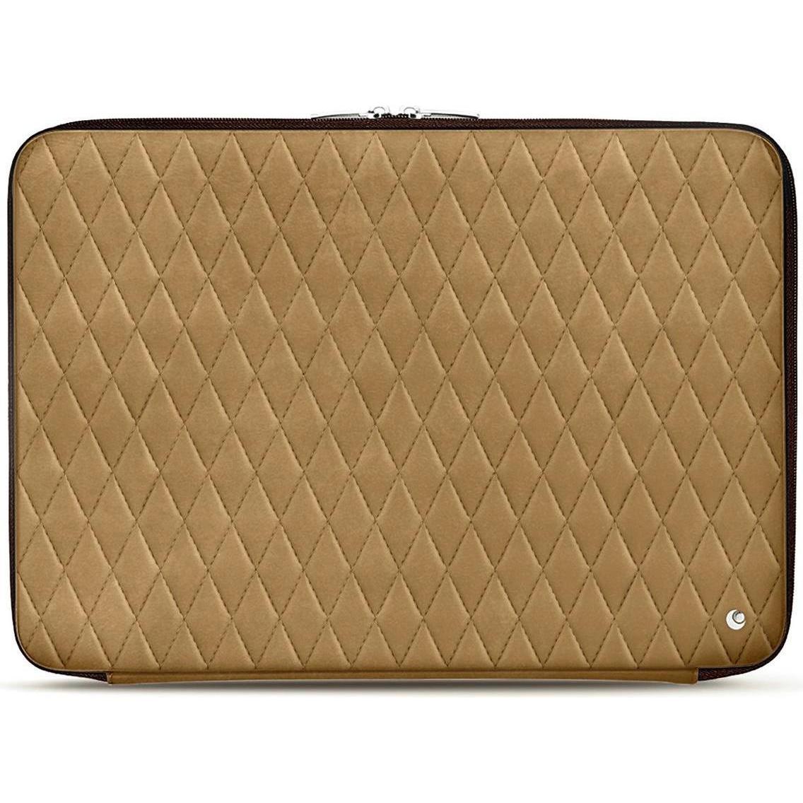 Noreve Lederhülle, Notebooktasche, Braun