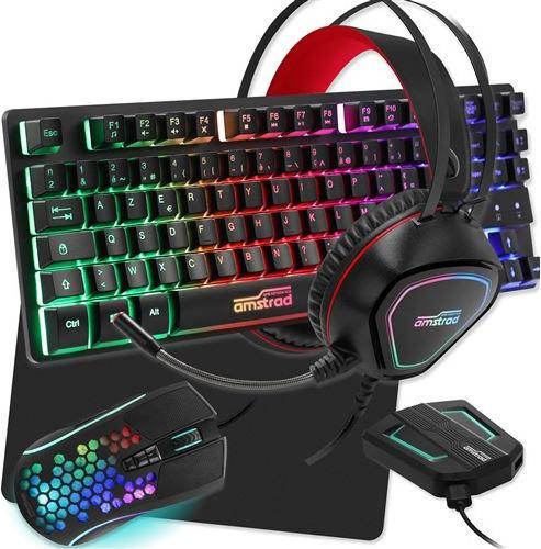 Actual product image Amstrad Pro Gamer Legends 6-piece pack for PC/PS4/XBOX ONE/SWITCH compatibility. (DE, Cable)